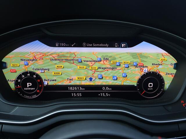 Audi A4 Avant 35 TFSI SPORT S LINE BLACK EDITION QUANTUMGRIJS + LEDER SPORTINTERIEUR | TREKHAAK | 20 INCH