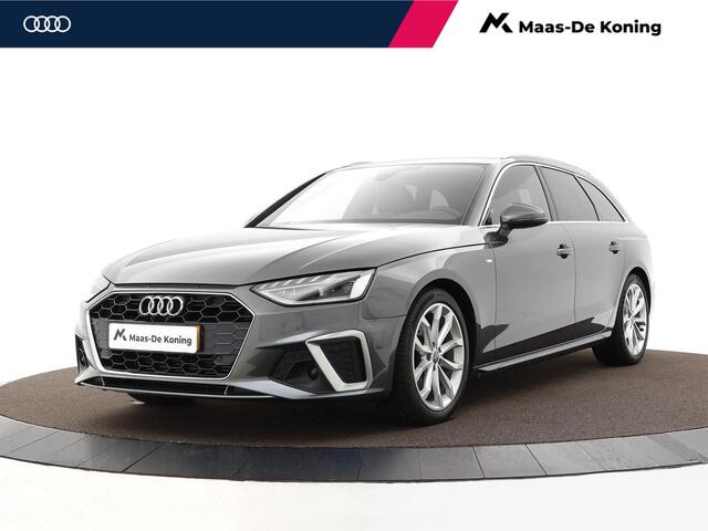 Audi A4 Avant 35 TFSI 150PK S line · Navigatie · Virtual Cockpit · Apple/Android Car Play · 18'' · Leder/stof ·