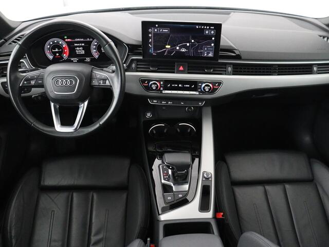 Audi A4 35 TFSI Business Edition | Leder | Stoelverwarming | Trekhaak | Adaptive cruise | Full LED | Carplay | Virtual Cockpit | Navigatie | File Assistent | Climate control | Parkeerhulp | Bluetooth