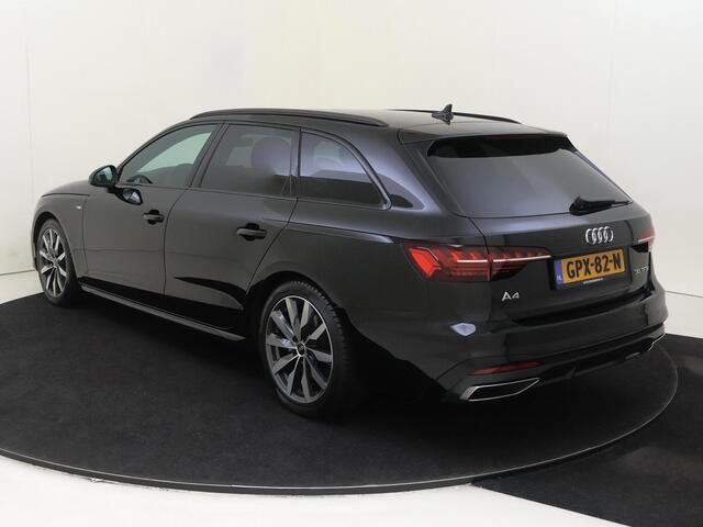 Audi A4 Avant 35 TFSI S edition Competition | Stoelverwarming | 3-zone airco | Virtual cockpit Plus | Navigatie Plus | Carplay | Elektrische achterklep | Full LED verlichting |