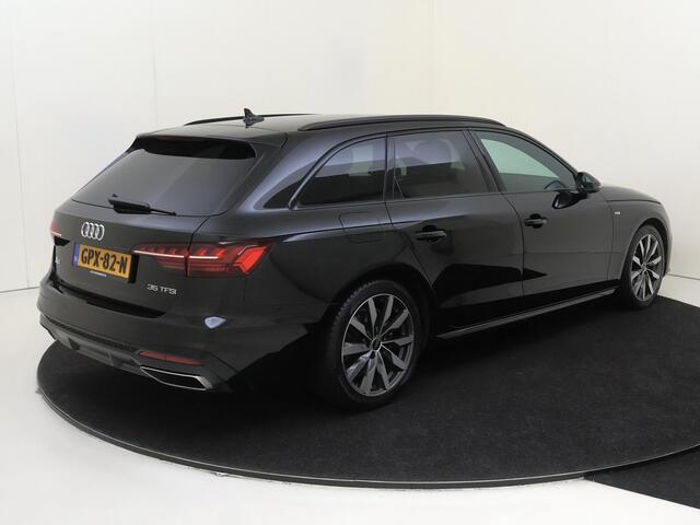 Audi A4 Avant 35 TFSI S edition Competition | Stoelverwarming | 3-zone airco | Virtual cockpit Plus | Navigatie Plus | Carplay | Elektrische achterklep | Full LED verlichting |