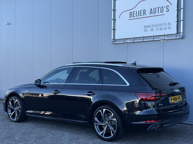 Audi A4 Avant 2.0 TFSI MHEV Sport S line black edition Pano/Automaat.