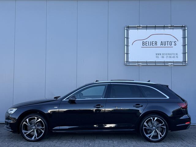 Audi A4 Avant 2.0 TFSI MHEV Sport S line black edition Pano/Automaat.