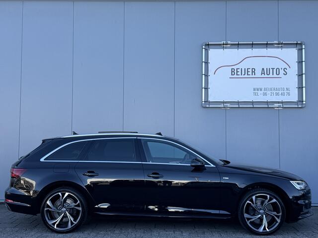 Audi A4 Avant 2.0 TFSI MHEV Sport S line black edition Pano/Automaat.