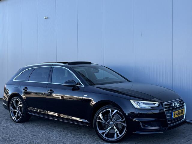 Audi A4 Avant 2.0 TFSI MHEV Sport S line black edition Pano/Automaat.