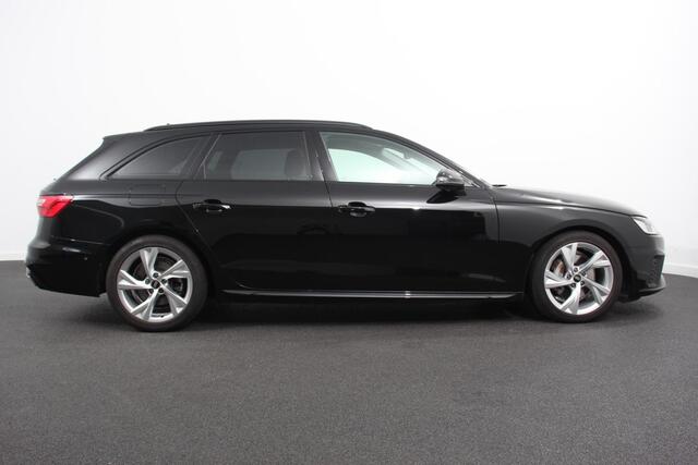 Audi A4 Avant 40 TFSI 204pk Automaat S-Line Black Edition Navigatie Apple Carplay/Android Auto Adaptieve Cruise Control Parkeersensoren Camera Dodehoek Assistent Elektrische Achterklep Stoelverwarming Climate Control