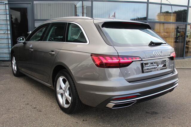 Audi A4 Avant 40 TDI Launch edition Sport 190pk acc-lane assist sportstoelen ledverlichting keyless-go auto-grootlicht pdc v+a allu inlegdelen virtual cockpit schakelpaddels electrische achterkep