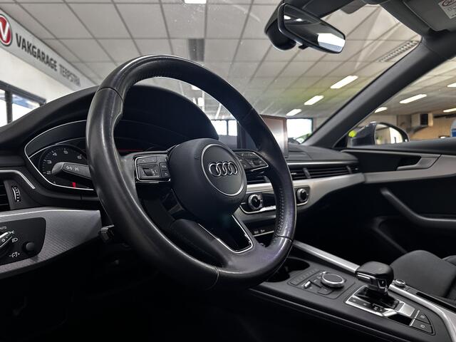 Audi A4 Limousine 1.4 TFSI Sport Lease Edition/ AUTOMAAT!/ 17'' LMV/ LED Koplampen!/ Keyless-GO/ Extra getint glas/ Navi/ Clima/ Cruise/ Elek. pakket/ Isofix/ Bluetooth/ Armsteun/ Multi. LEDER. Stuur/ PDC/ Chroom.