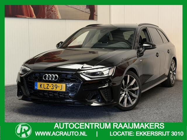 Audi A4 AVANT 35 TFSI 3x S LINE NAVIGATIE CRUISE CONTROL CLIMATE CONTROL BLUETOOTH TELEFOON MEDIA VOORBEREIDING ACHTERUITRIJCAMERA 18" LICHTMETALEN VELGEN ZEER MOOI !!