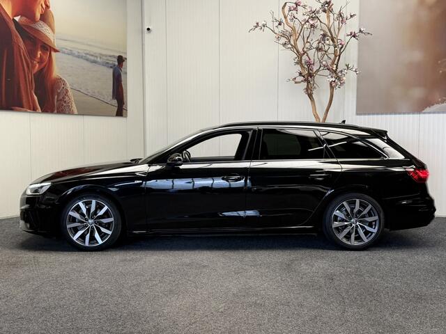 Audi A4 AVANT 35 TFSI 3x S LINE NAVIGATIE CRUISE CONTROL CLIMATE CONTROL BLUETOOTH TELEFOON MEDIA VOORBEREIDING ACHTERUITRIJCAMERA 18" LICHTMETALEN VELGEN ZEER MOOI !!