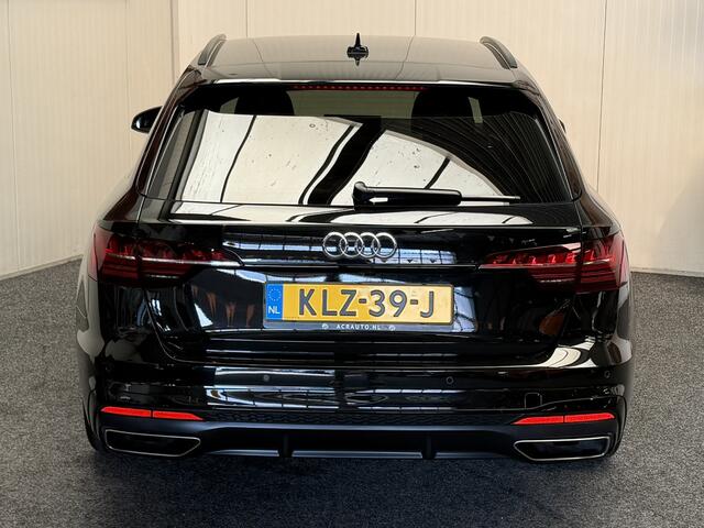 Audi A4 AVANT 35 TFSI 3x S LINE NAVIGATIE CRUISE CONTROL CLIMATE CONTROL BLUETOOTH TELEFOON MEDIA VOORBEREIDING ACHTERUITRIJCAMERA 18" LICHTMETALEN VELGEN ZEER MOOI !!