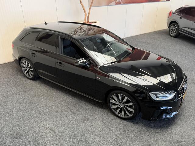 Audi A4 AVANT 35 TFSI 3x S LINE NAVIGATIE CRUISE CONTROL CLIMATE CONTROL BLUETOOTH TELEFOON MEDIA VOORBEREIDING ACHTERUITRIJCAMERA 18" LICHTMETALEN VELGEN ZEER MOOI !!