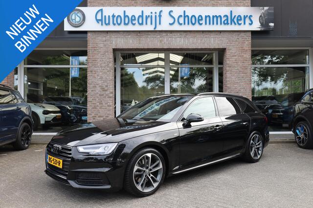 Audi A4 Avant 1.4 TFSI Sport S line black edition LEER NAVI COCKPIT-NAVI CRUISE LMV-18" APPLE CARPLAY ANDROID AUTO STOELVERWARMING CLIMA S-LINE STUURFLIPPERS NAP