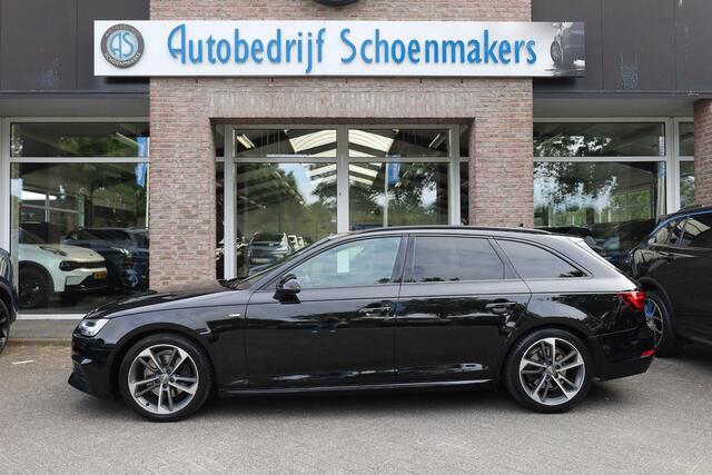 Audi A4 Avant 1.4 TFSI Sport S line black edition LEER NAVI COCKPIT-NAVI CRUISE LMV-18" APPLE CARPLAY ANDROID AUTO STOELVERWARMING CLIMA S-LINE STUURFLIPPERS NAP