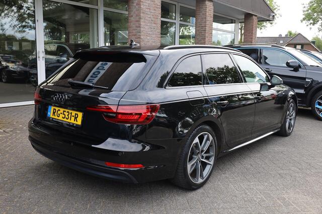 Audi A4 Avant 1.4 TFSI Sport S line black edition LEER NAVI COCKPIT-NAVI CRUISE LMV-18" APPLE CARPLAY ANDROID AUTO STOELVERWARMING CLIMA S-LINE STUURFLIPPERS NAP