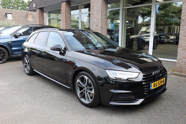 Audi A4 Avant 1.4 TFSI Sport S line black edition LEER NAVI COCKPIT-NAVI CRUISE LMV-18" APPLE CARPLAY ANDROID AUTO STOELVERWARMING CLIMA S-LINE STUURFLIPPERS NAP