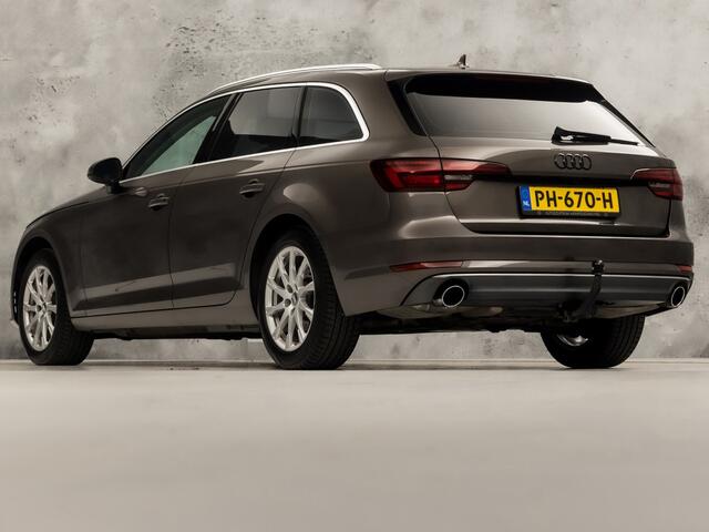Audi A4 Avant 2.0 TFSI S-Line Sport 190Pk Automaat (NAVIGATIE, SFEERVERLICHTING, PLAT S-LINE SPORTSTUUR, GETINT GLAS, SPORTSTOELEN, CAMERA, TREKHAAK, NIEUWE APK, NIEUWSTAAT)