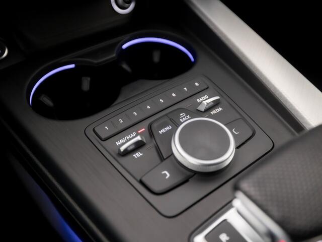 Audi A4 Avant 2.0 TFSI S-Line Sport 190Pk Automaat (NAVIGATIE, SFEERVERLICHTING, PLAT S-LINE SPORTSTUUR, GETINT GLAS, SPORTSTOELEN, CAMERA, TREKHAAK, NIEUWE APK, NIEUWSTAAT)