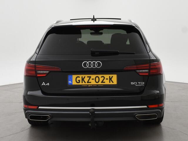 Audi A4 Avant 50 TDI 3.0 V6 286 PK AUT. QUATTRO SPORT + PANORAMA TREKHAAK 1900 KG | MASSAGE | STOELVERW. | CAMERA