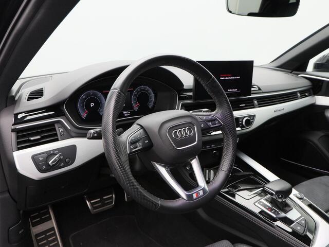 Audi A4 Avant 40 TDi 204 Pk Automaat quattro S-Line | B&O Audio | Adaptive Cruise | CarPlay | Navigatie | Stoelverwarming | Stuurverwarming | Trekhaak | 19 Inch | 103.534 Km!