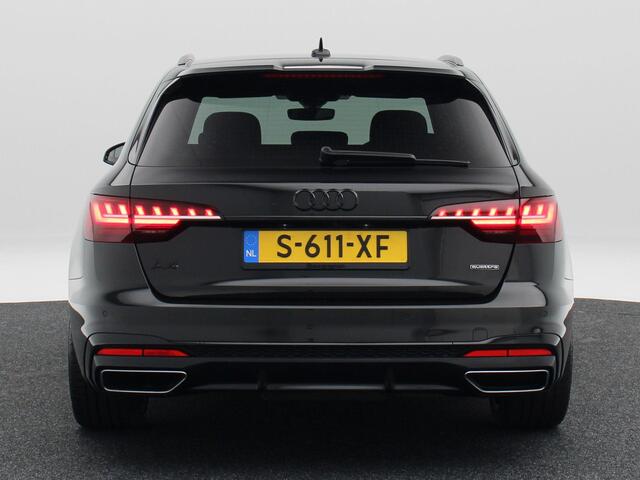 Audi A4 Avant 40 TDi 204 Pk Automaat quattro S-Line | B&O Audio | Adaptive Cruise | CarPlay | Navigatie | Stoelverwarming | Stuurverwarming | Trekhaak | 19 Inch | 103.534 Km!