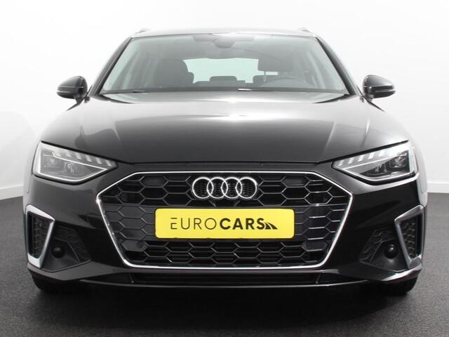 Audi A4 Avant 40 TFSI 205pk Automaat S Line Plus Navigatie Climate Control Cruise control Lichtmetalen velgen Stoelverwarming Parkeersensoren Elektrische achterklep