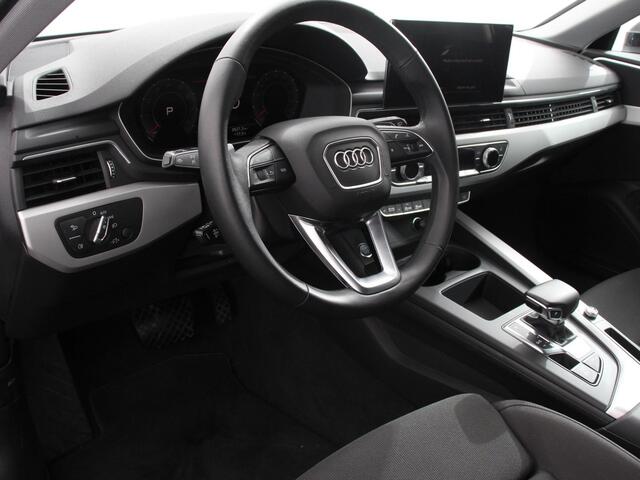 Audi A4 Avant 40 TFSI 205pk Automaat S Line Plus Navigatie Climate Control Cruise control Lichtmetalen velgen Stoelverwarming Parkeersensoren Elektrische achterklep