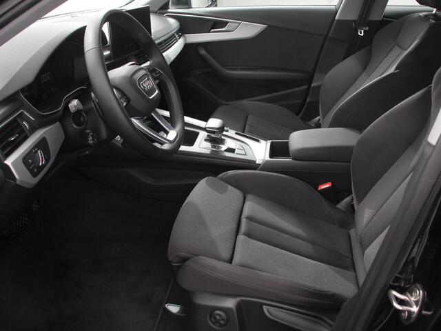 Audi A4 Avant 40 TFSI 205pk Automaat S Line Plus Navigatie Climate Control Cruise control Lichtmetalen velgen Stoelverwarming Parkeersensoren Elektrische achterklep