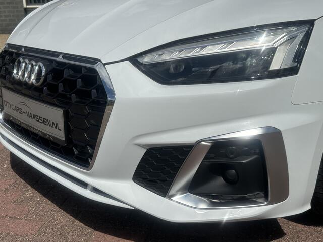 Audi A5 sportback 45 TFSI quattro S edition automaat 245 pk navigatie panodak virtual display half leder/alcantara B&O Laser 20 matrix led dealer onderhouden