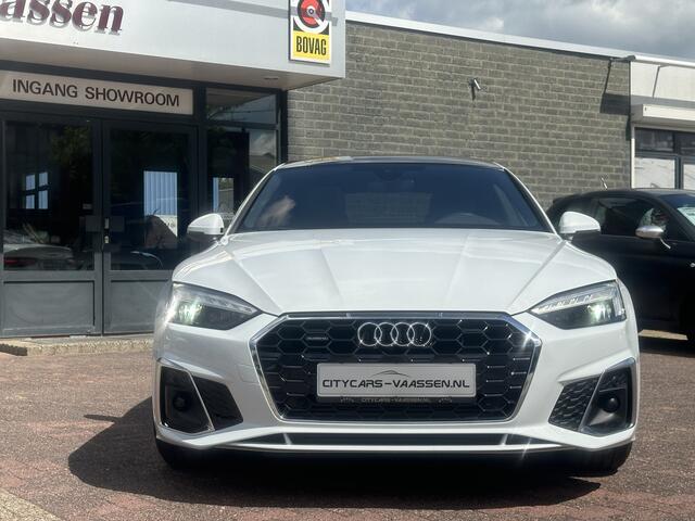 Audi A5 sportback 45 TFSI quattro S edition automaat 245 pk navigatie panodak virtual display half leder/alcantara B&O Laser 20 matrix led dealer onderhouden