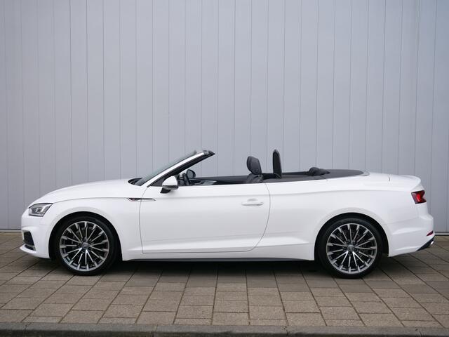 Audi A5 Cabriolet 2.0 TFSI MHEV 191pk Design Pro Line Plus S-Line AUTOMAAT Windscherm / Keyless / Navigatie
