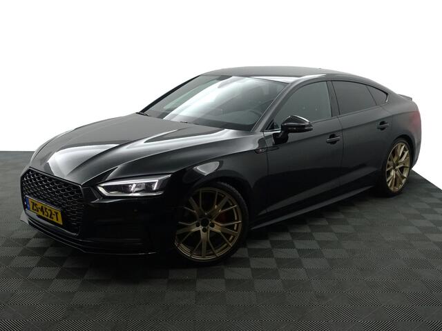 Audi A5 Sportback 35 TFSI S Competition Aut- Carbon, Sfeerverlichting, Virtual Cockpit, Dynamic Select, Xenon Led, Leder Sport Interieur
