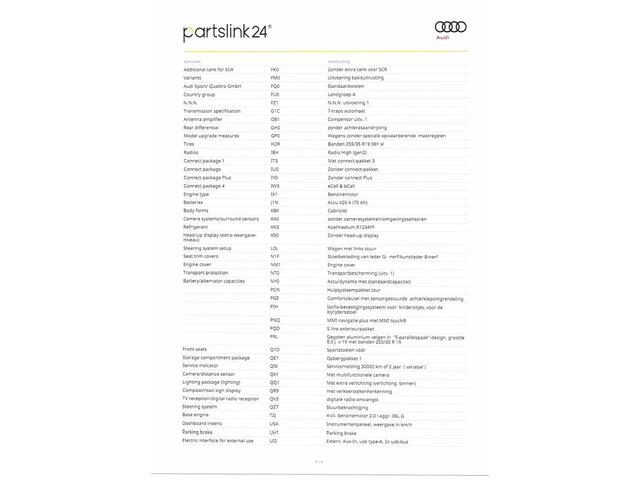 Audi A5 Cabriolet 2.0 TFSI S Line Comp./Leder/19"/Navi/Trekhaak