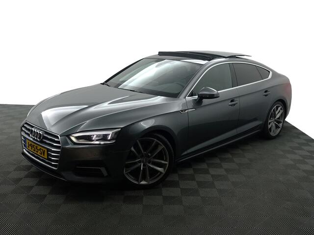 Audi A5 Sportback 40 TFSI 191pk S Line Design Aut- Panoramadak, Sfeerverlichting, Stuur/Stoelverwarming, Dynamic select, Virtual Cockpit