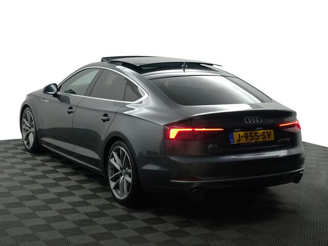 Audi A5 Sportback 40 TFSI 191pk S Line Design Aut- Panoramadak, Sfeerverlichting, Stuur/Stoelverwarming, Dynamic select, Virtual Cockpit
