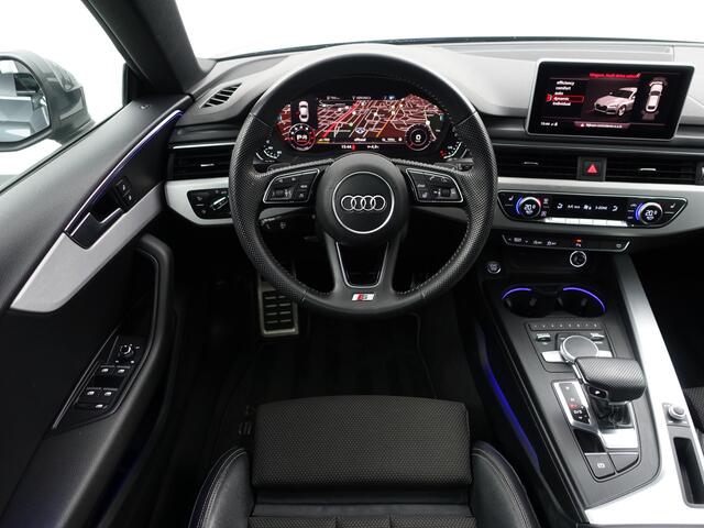 Audi A5 Sportback 40 TFSI 191pk S Line Design Aut- Panoramadak, Sfeerverlichting, Stuur/Stoelverwarming, Dynamic select, Virtual Cockpit