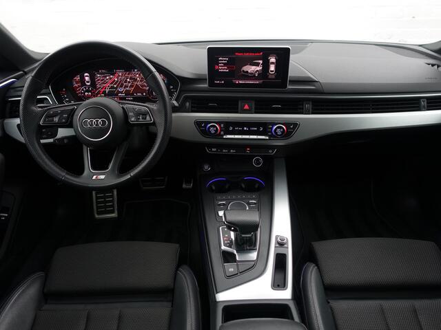 Audi A5 Sportback 40 TFSI 191pk S Line Design Aut- Panoramadak, Sfeerverlichting, Stuur/Stoelverwarming, Dynamic select, Virtual Cockpit