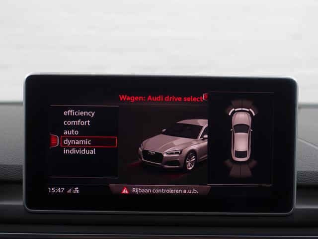 Audi A5 Sportback 40 TFSI 191pk S Line Design Aut- Panoramadak, Sfeerverlichting, Stuur/Stoelverwarming, Dynamic select, Virtual Cockpit