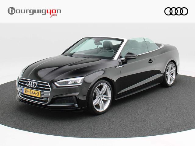 Audi A5 Cabriolet 2.0 TFSi 190 Pk S-Line | Nekverwarming | Cruise | Elek. Stoel | ECC | Carplay | Camera | 19 Inch | 79.955 Km!!