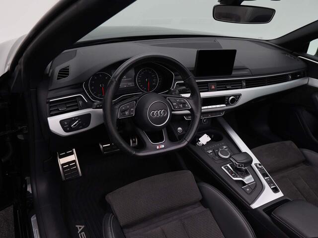 Audi A5 Cabriolet 2.0 TFSi 190 Pk S-Line | Nekverwarming | Cruise | Elek. Stoel | ECC | Carplay | Camera | 19 Inch | 79.955 Km!!