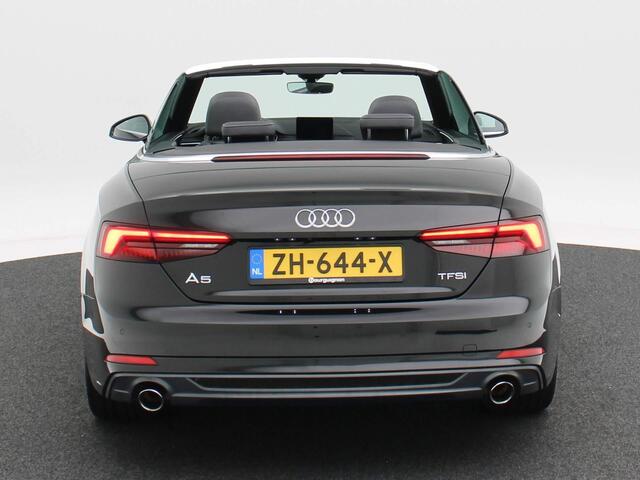 Audi A5 Cabriolet 2.0 TFSi 190 Pk S-Line | Nekverwarming | Cruise | Elek. Stoel | ECC | Carplay | Camera | 19 Inch | 79.955 Km!!