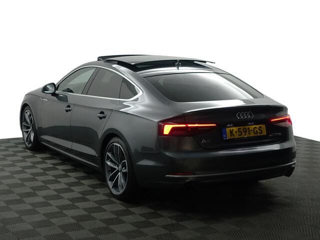 Audi A5 Sportback 40 TFSI S Line Aut- Panoramadak, Sfeerverlichting, Xenon Led, Dynamic Select, Keyless, Sport Leder Interieur