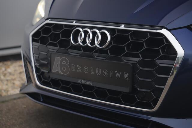 Audi A5 Sportback 35 TDI S-Line edition Automaat Navarra Blue Full LED Wegklapbare Trekhaak Virtual Cockpit Navigatie Achteruitrijcamera Clima Cruise Parkeersensor Half Leder Sportstoelen Draadloos Carplay