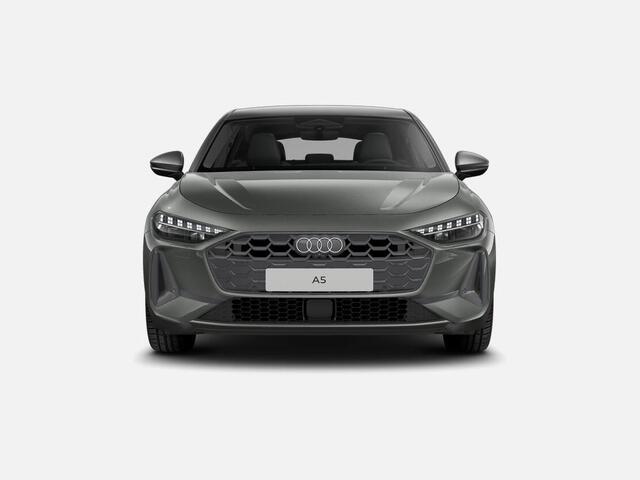 Audi A5 Limousine Advanced edition 35 TFSI 150 pk · First edition · Lederen bekleding · Sportstuur · Elektrisch verst. stoelen · Velgen zwart gepoedercoat