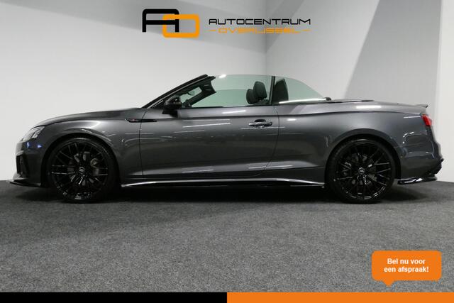 Audi A5 Cabriolet 40 TFSI S edition / S Line / Maxton Design Bodykit V.2 / Stoelverwarming / Matrix LED / Apple Carplay - Andriod Auto / Achteruitrijcamera / Audi Sound System / Keyless / Cruise Control / Parkeerassistent / Audi Drive Select / Black Optic