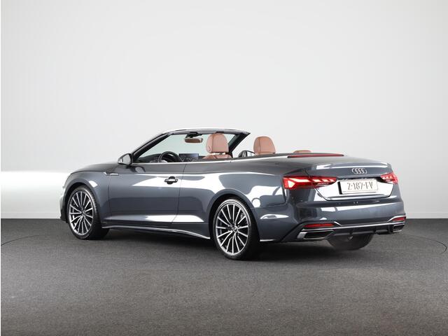 Audi A5 Cabriolet 35 TFSI Advanced Edition 150 pk S-tronic | Verlengde garantie | Navigatie | Parkeersensoren | Achteruitrijcamera | Stoelverwarming | Nekverwarming | Windscherm |