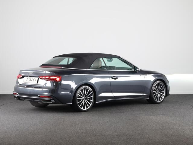 Audi A5 Cabriolet 35 TFSI Advanced Edition 150 pk S-tronic | Verlengde garantie | Navigatie | Parkeersensoren | Achteruitrijcamera | Stoelverwarming | Nekverwarming | Windscherm |