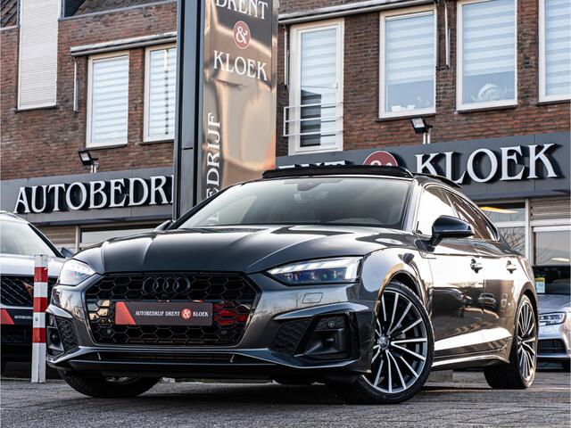 Audi A5 Sportback 40 TFSI S-Line edition ORG NL PANO B&O 360 CAMERA 19 INCH VIRTUAL DASH BLACK OPTIC BOMVOL!