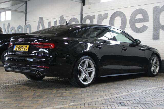 Audi A5 Sportback 40 TFSI Sport S-line | Incl. 12 maanden garantie | Cruise control | Climate control | Stoelverwarming | Sportstoelen | Bluetooth | Navigatie | Parkeersensoren |