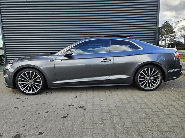 Audi A5 Coupé 2.0 TFSI ultra Launch Edition 190pk 2 x S Line | Panodak | Bang & Olufsen | Virtual | Camera | 19"L.M | Apple Carplay | Alcantara Sportstoelen Verwarmd | Sfeerverlichting |